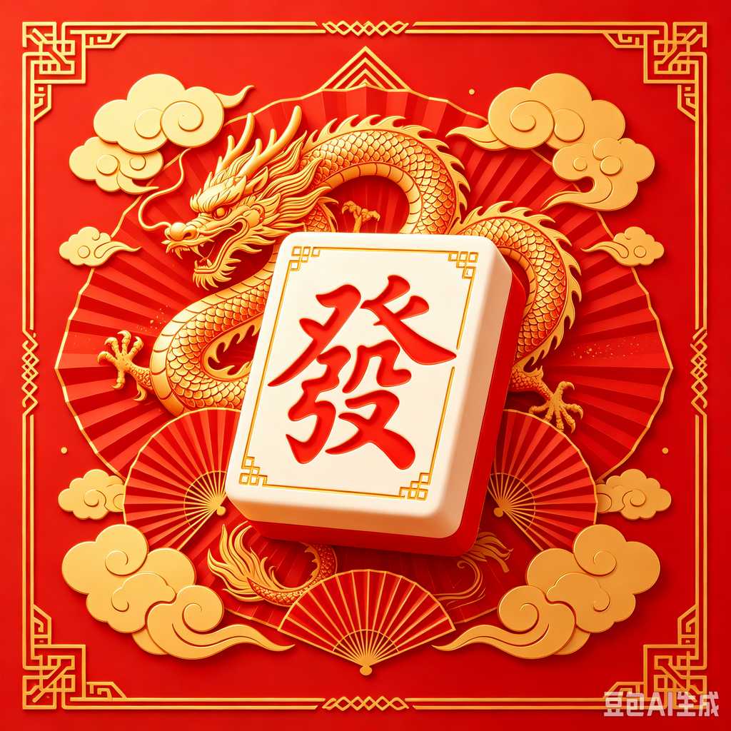 bamboo wood mahjong set