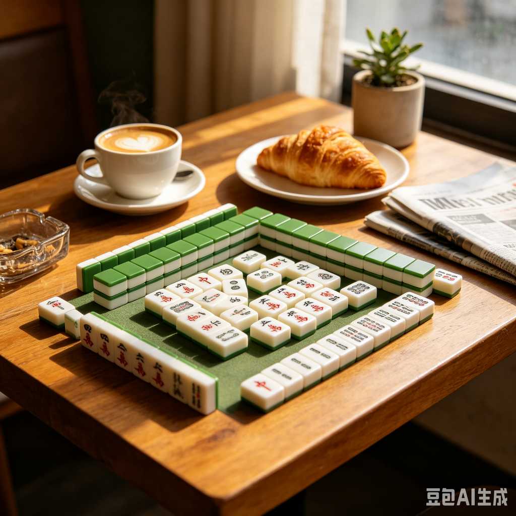 premium resin mahjong game set