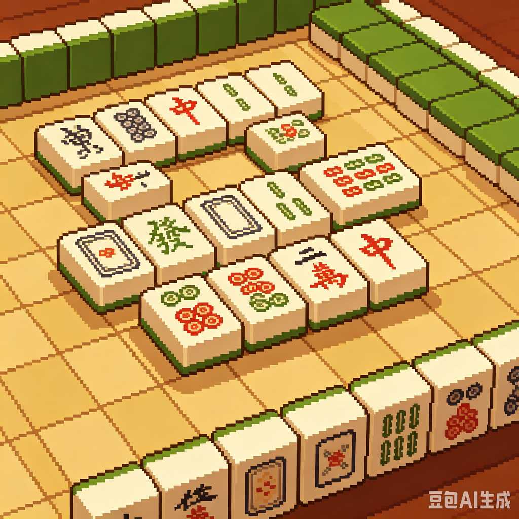 oem custom printed mahjong set