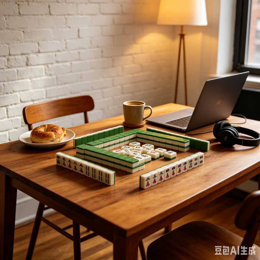 displayable mahjong set