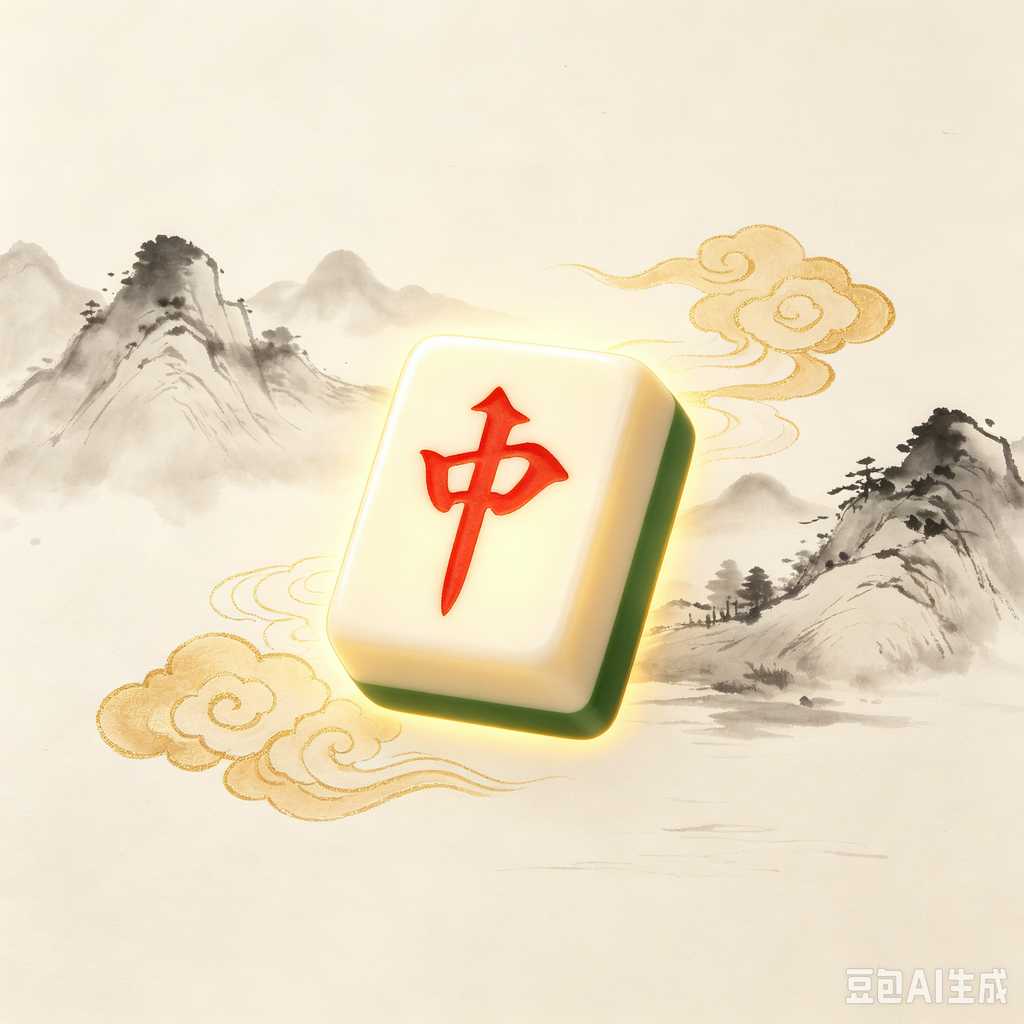 gradient color mahjong tiles