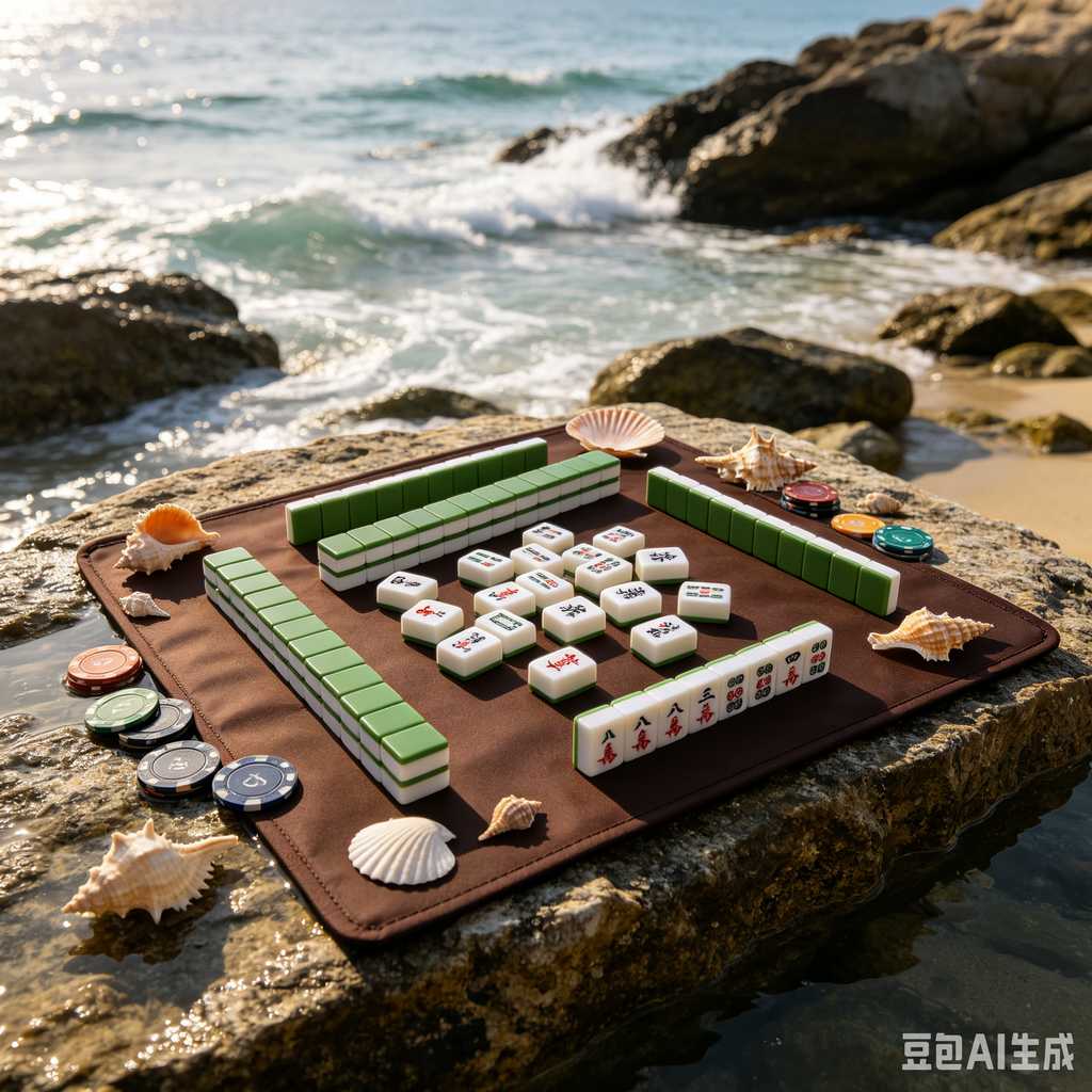 engraved texture mahjong tiles